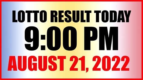 ez2 lotto result today 9pm